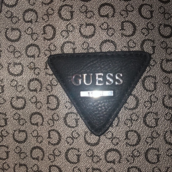 Guess Black&Gray Shoulder Purse - Picture 8 of 9